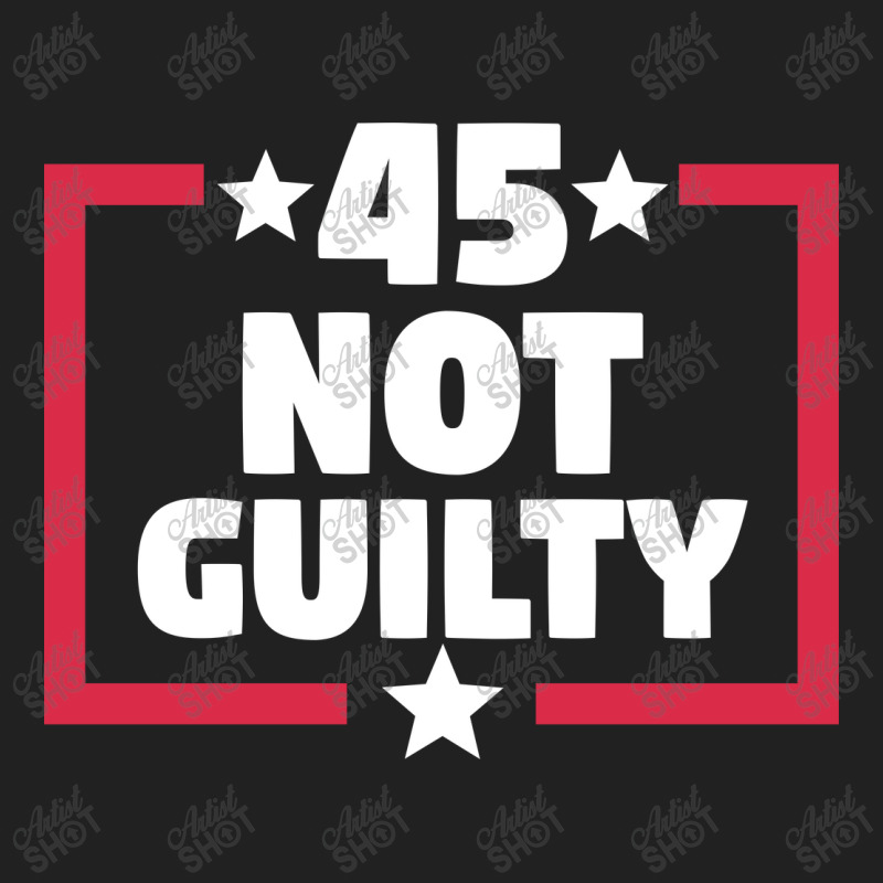 Trump Not Guilty - Pro Trump President 2024 Basic Youth T-shirt | Artistshot