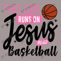 This Girl Runs On Jesus And Basketball Vintage Short | Artistshot