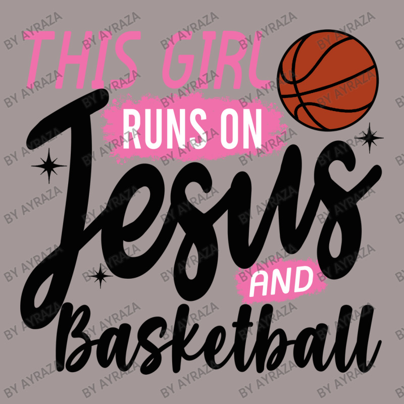 This Girl Runs On Jesus And Basketball Vintage Short by Ayraza | Artistshot