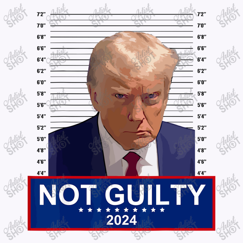 President Donald Trump Mugshot 2024 Not Guilty Tank Top | Artistshot