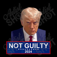 President Donald Trump Mugshot 2024 Not Guilty Zipper Hoodie | Artistshot