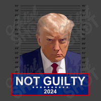 President Donald Trump Mugshot 2024 Not Guilty Vintage T-shirt | Artistshot