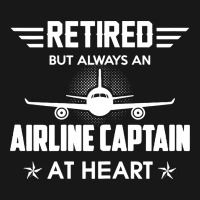 Retired But Always An Airline Captain At Heart Flannel Shirt | Artistshot