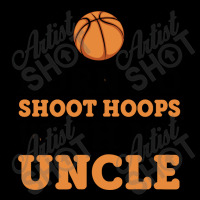 Born To Shoot Hoops With Uncle Basketball Baby Lightweight Hoodie | Artistshot