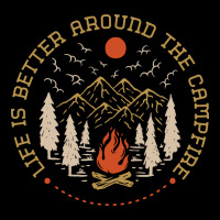 Life Is Better Around The Campfire Rear Car Mat | Artistshot