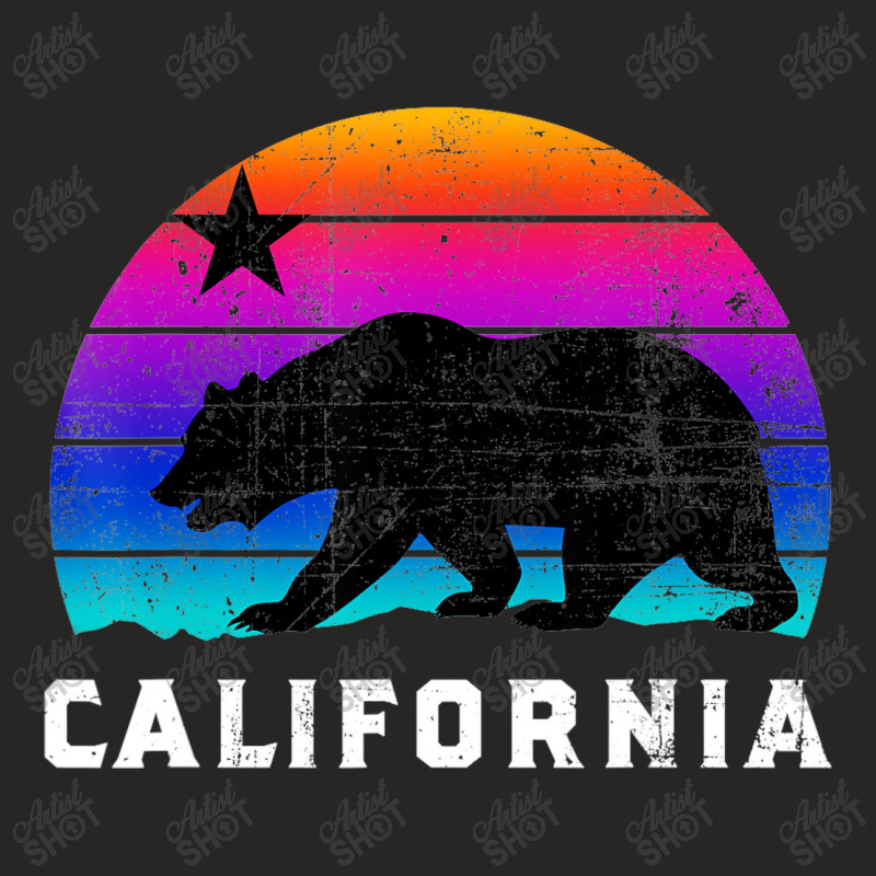 California State, California Bear, Love California Ladies Fitted T-Shirt by time5803 | Artistshot