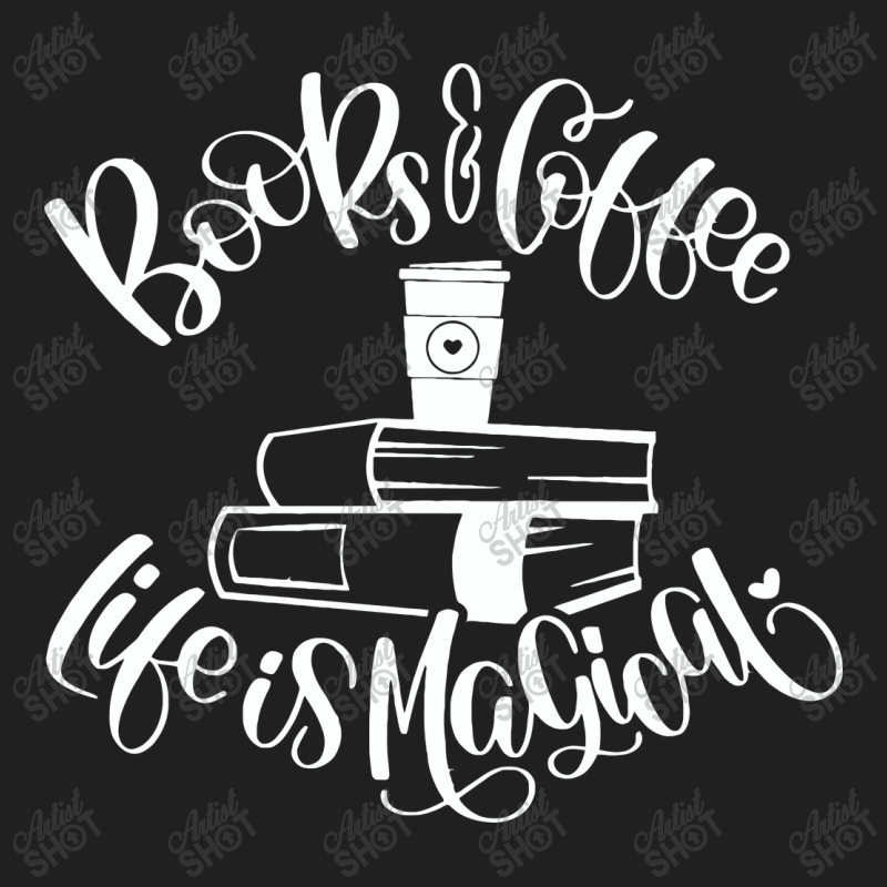 Books And Coffee Life Is Magical Drawstring Bags | Artistshot