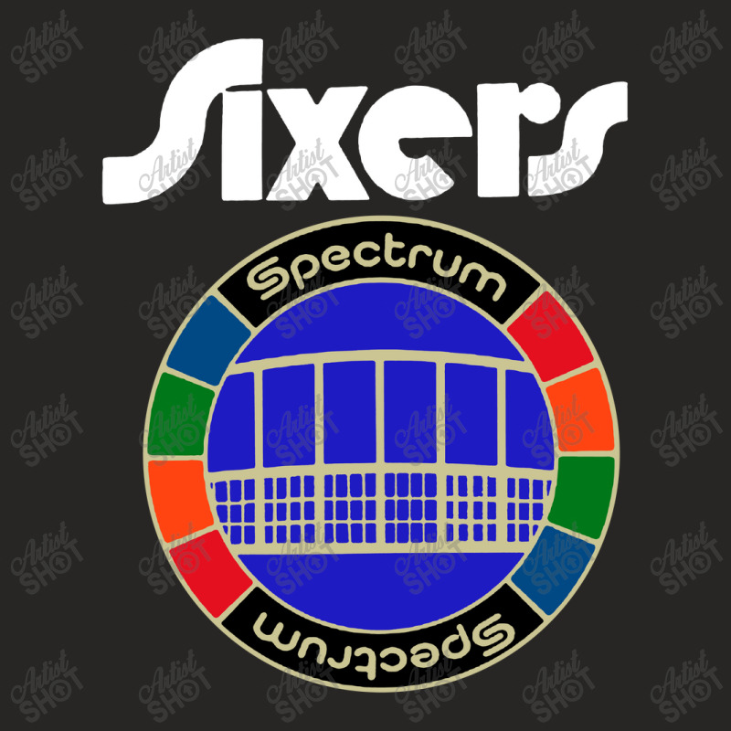 Sixers Spectrum Ladies Fitted T-Shirt by shusui | Artistshot