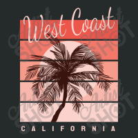 West Coast Of California Women's Triblend Scoop T-shirt | Artistshot