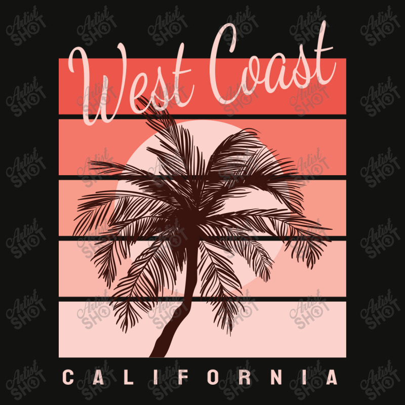 West Coast Of California Scorecard Crop Tee by Jhanafi | Artistshot