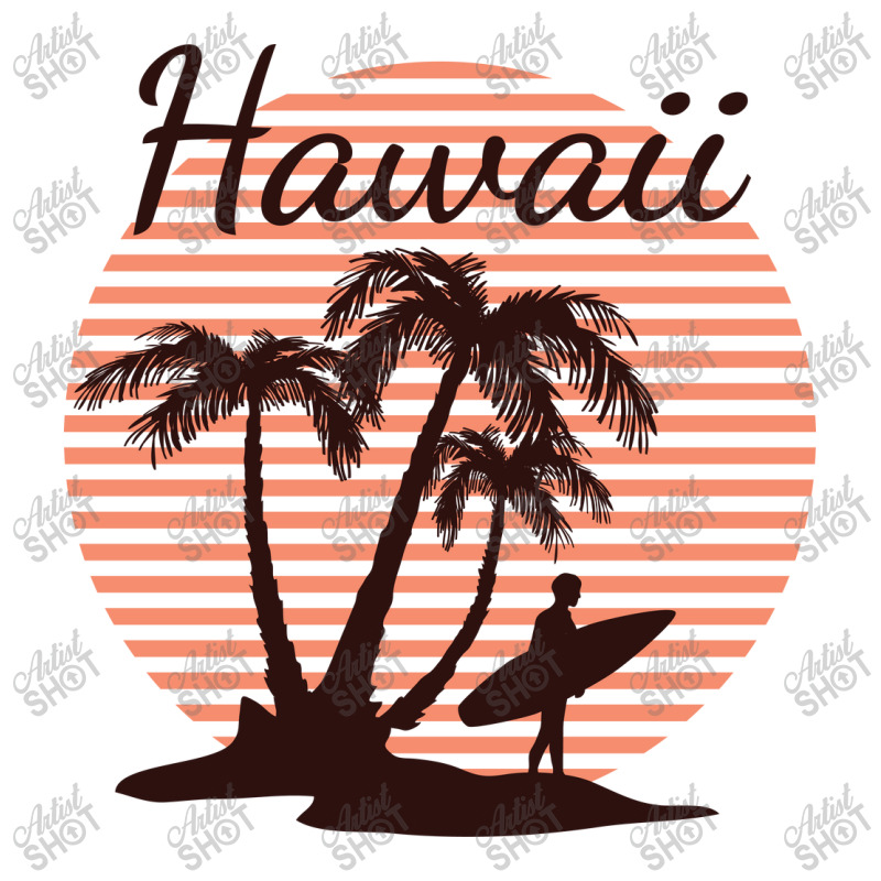 Hawaii Beach V-Neck Tee by Jhanafi | Artistshot