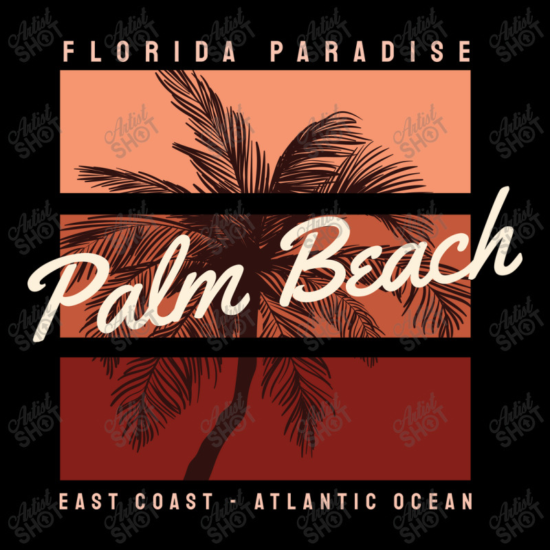 Florida Paradise Palm Beach, East Coast Of The Atl Legging by Jhanafi | Artistshot