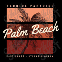 Florida Paradise Palm Beach, East Coast Of The Atl Cropped Sweater | Artistshot