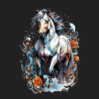 Aesthetic Horse Illustration Basic Youth T-shirt | Artistshot