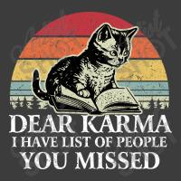 Dear Karma I Have List Of People You Missed Men's Polo Shirt | Artistshot