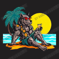 Werewolf Beach T-shirt | Artistshot
