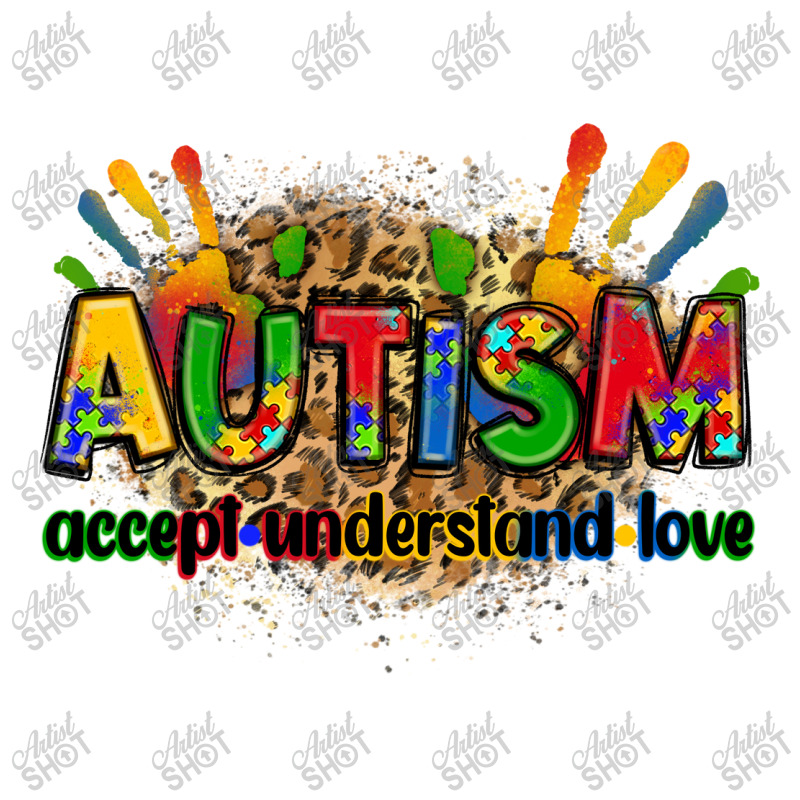 Autism Accept Understand Love Raglan Crop Top by Zillion Design Studio | Artistshot