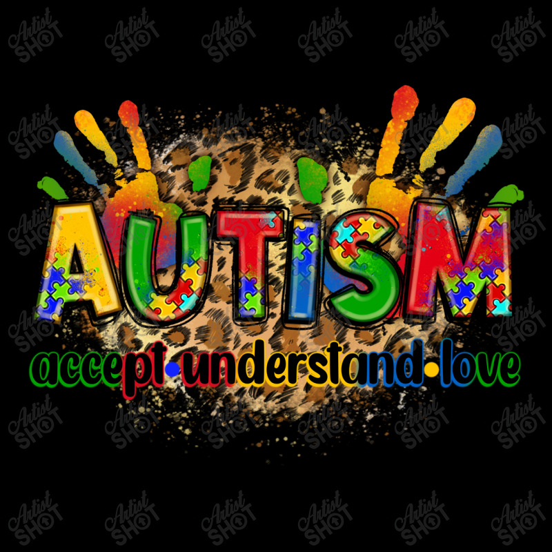 Autism Accept Understand Love Maternity Scoop Neck T-shirt by Zillion Design Studio | Artistshot