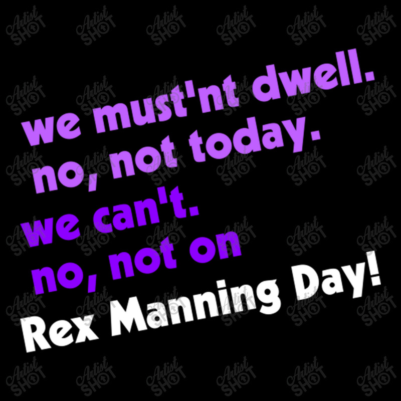 Not On Rex Manning Day Men's 3/4 Sleeve Pajama Set | Artistshot