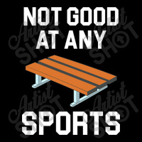 Not Good At Any Sports   Buddy Bench Joke V-neck Tee | Artistshot