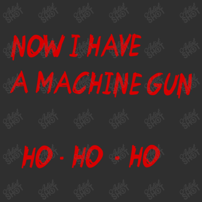 Now I Have A Machine Gun Ho Ho Ho Oval Leatherette Patch | Artistshot