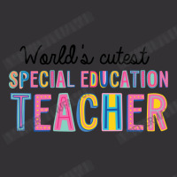 World S Cutest Special Education Teacher Vintage Hoodie | Artistshot