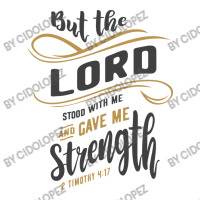 Divine Strength - 2 Timothy 4:17 Christian Design Men's Long Sleeve Pajama Set | Artistshot