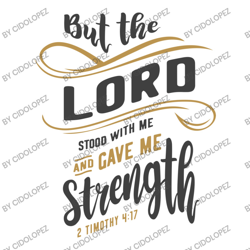 Divine Strength - 2 Timothy 4:17 Christian Design Men's Long Sleeve Pajama Set by cidolopez | Artistshot