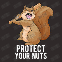 Angry Squirrel Protect Your Nuts Animal Pun Funny Racerback Tank | Artistshot