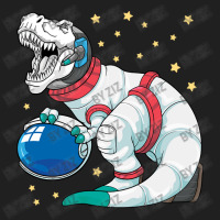 Astronaut Dinosaur T Rex Astro Space Stars Funny K Ladies Polo Shirt | Artistshot