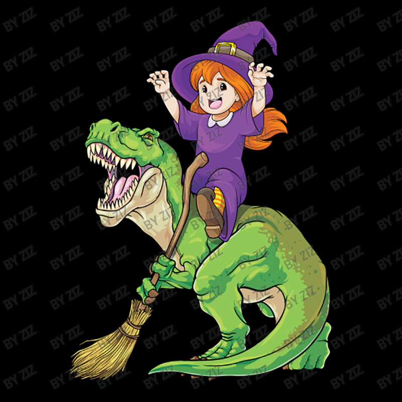 Witch Riding T Rex Dinosaur Spooky Halloween Costu Long Sleeve Shirts | Artistshot