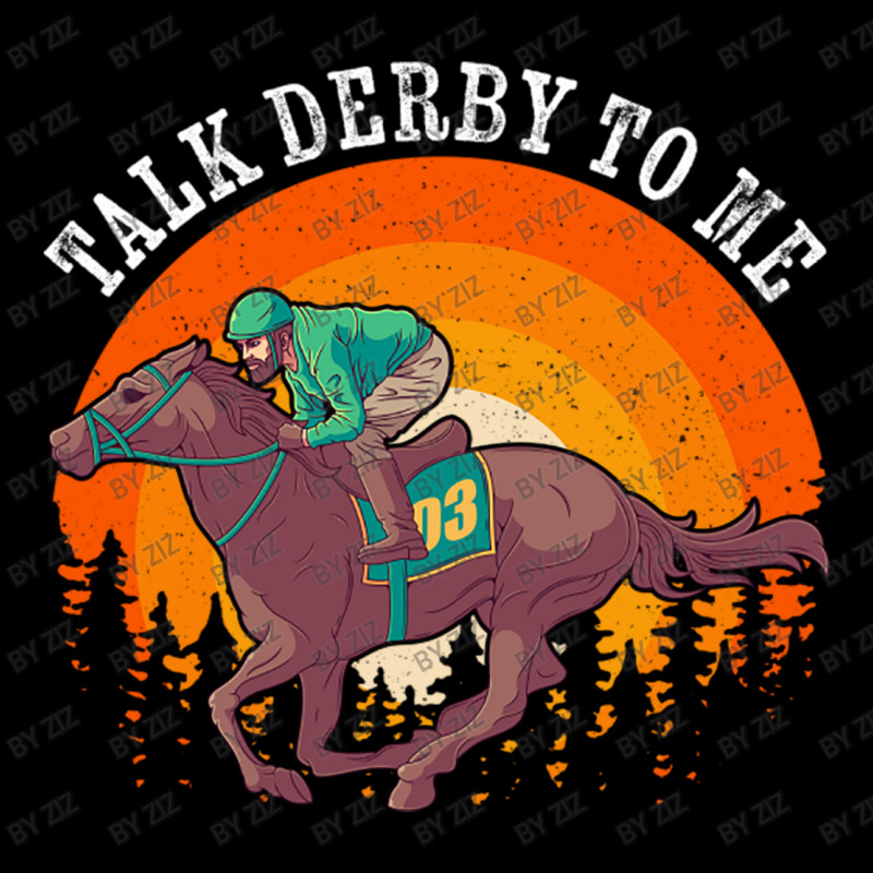 Talk Derby To Me Horse Racing Jockey Horse Owner G Zipper Hoodie | Artistshot