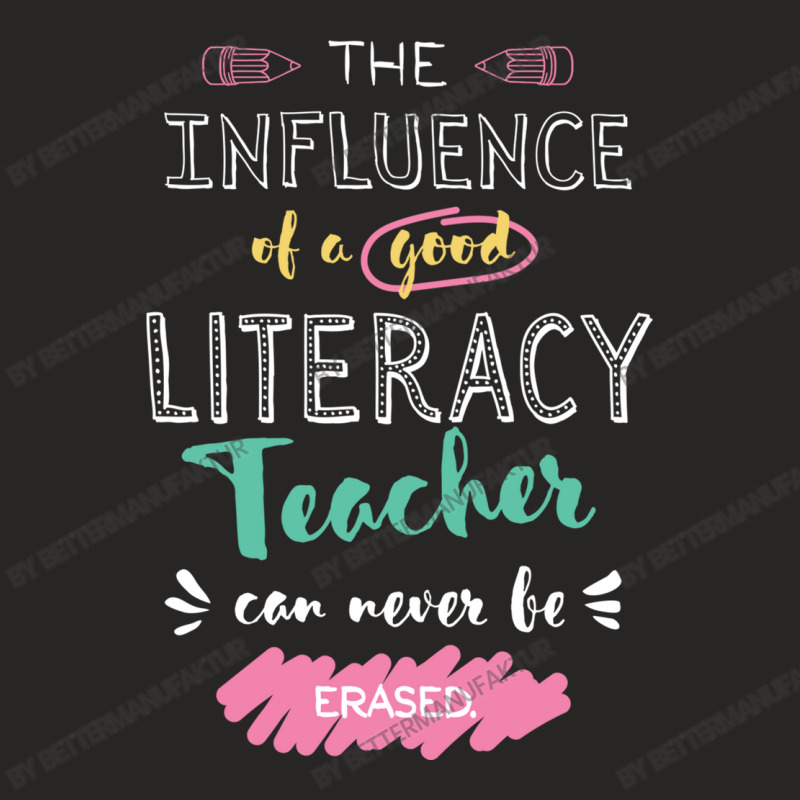 Literacy Teacher Appreciation Gifts   The Influenc Ladies Fitted T-Shirt by BetterManufaktur | Artistshot