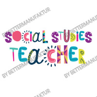 Cute Social Studies Teacher Gift Idea Back To Scho Crop Top | Artistshot