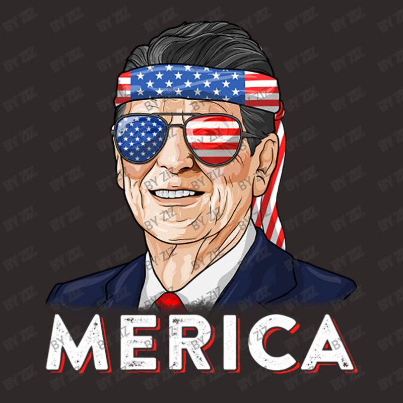 Reagan Ronald Us Merica Usa President Conservative Racerback Tank by Ziz | Artistshot