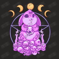 Pastel Goth Satanic Rabbit Witchy Skull Aesthetic Ladies Fitted T-shirt | Artistshot