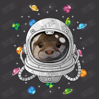 Otter Astronaut Animal Deep In Space Cosmic Univer Ladies Curvy T-shirt | Artistshot