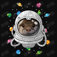 Otter Astronaut Animal Deep In Space Cosmic Univer Crop Top | Artistshot