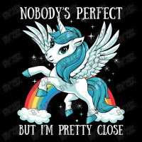 Nobody Is Perfect Magical Unicorn Rainbow Kawaii A V-neck Tee | Artistshot