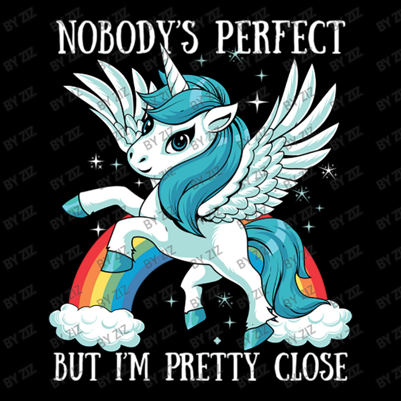 Nobody Is Perfect Magical Unicorn Rainbow Kawaii A V-neck Tee | Artistshot