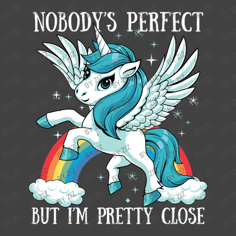 Nobody Is Perfect Magical Unicorn Rainbow Kawaii A Vintage T-shirt | Artistshot