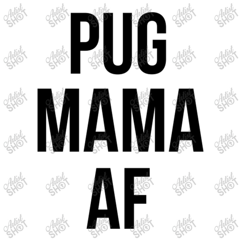 Pugmama V-neck Tee | Artistshot