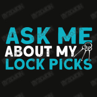 Ask Me About My Lock Picks Locks Locksmith Scorecard Crop Tee | Artistshot