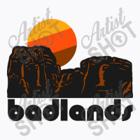 Retro Badlands ))(( Tourist Souvenir National Park T-shirt | Artistshot