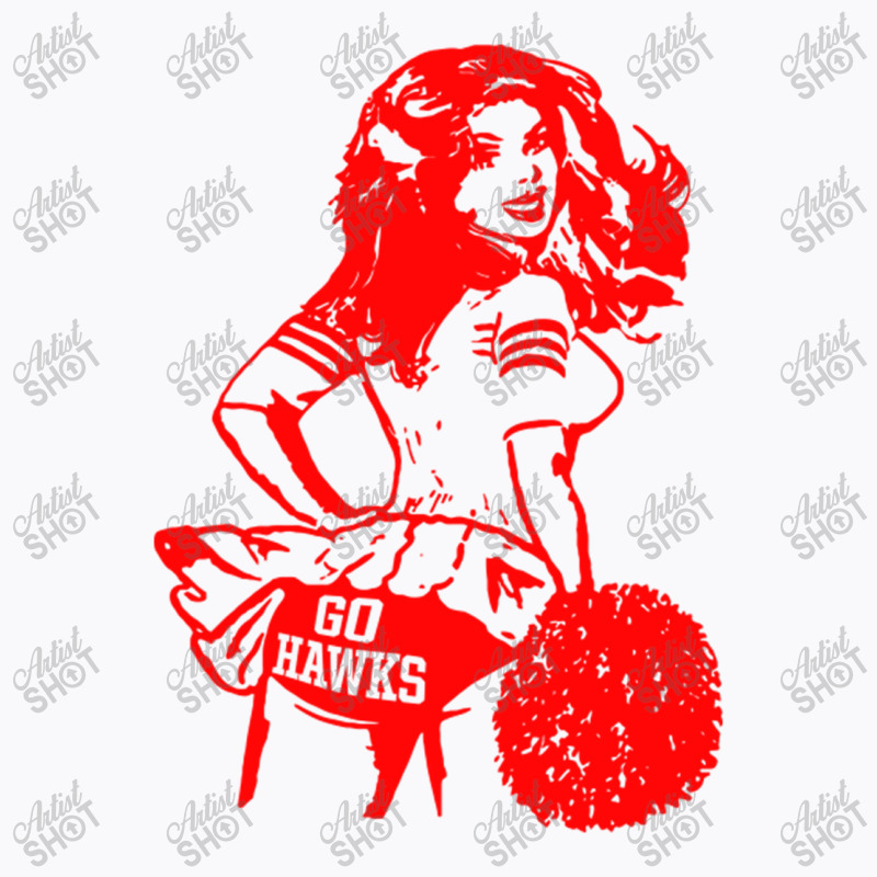 Retro Atlanta Cheerleader T-shirt | Artistshot