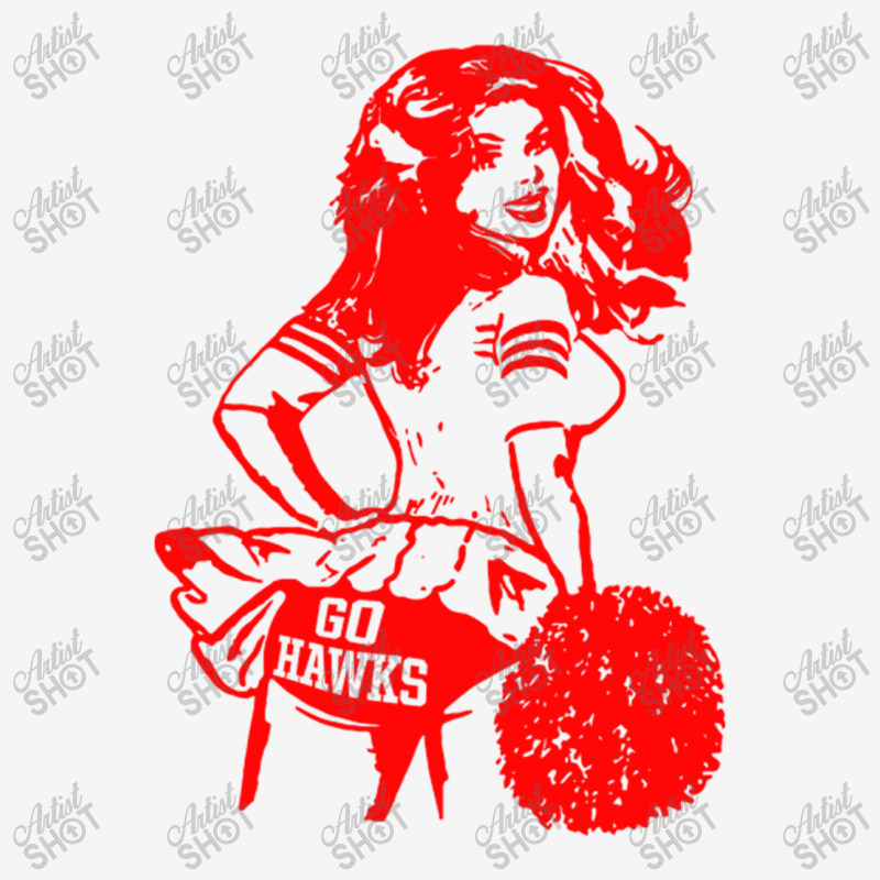 Retro Atlanta Cheerleader Graphic T-shirt | Artistshot