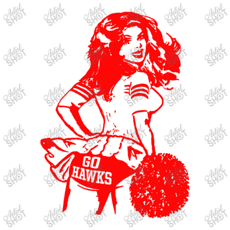 Retro Atlanta Cheerleader V-neck Tee | Artistshot