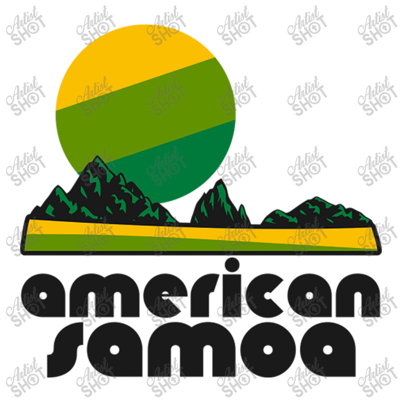 Retro American Samoa ))(( Tourist Souvenir Nationa Unisex Hoodie | Artistshot