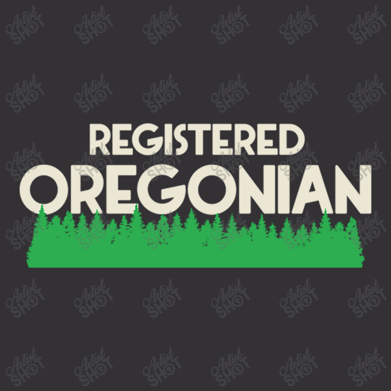 Registred Oregonian  Oregon Pride Design Vintage Short | Artistshot