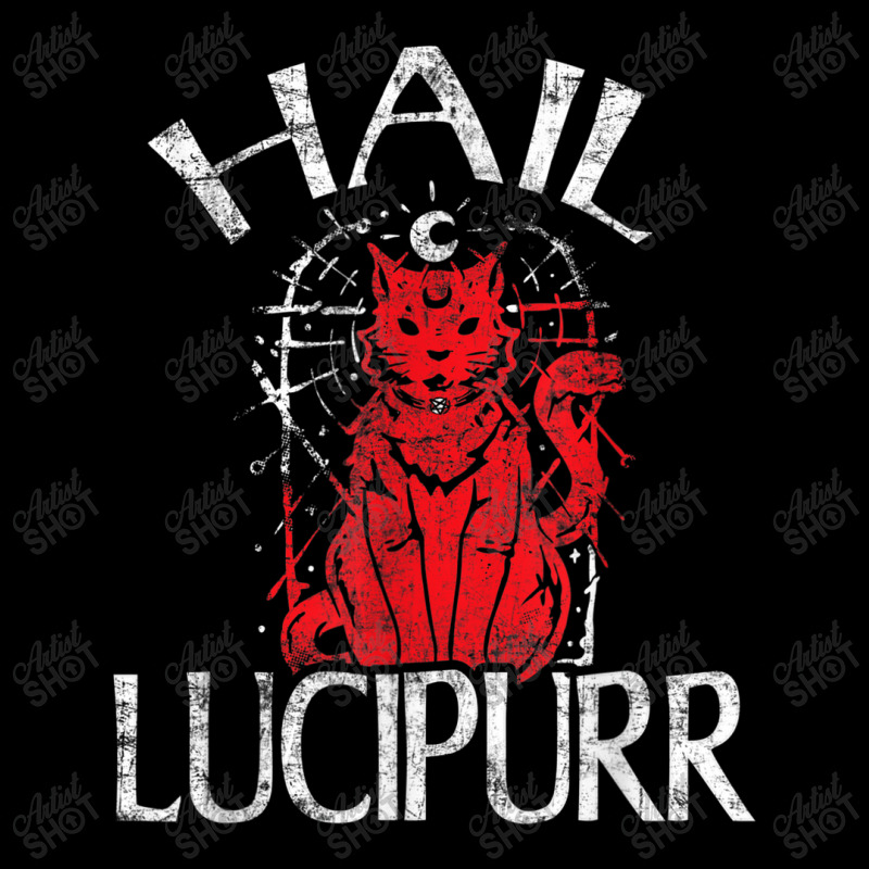 Hail Lucipurr Cat And Satan Lover Youth Sweatshirt by YenNgoc | Artistshot